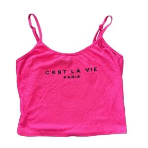 CEST LA VIE PARIS TANK TOP